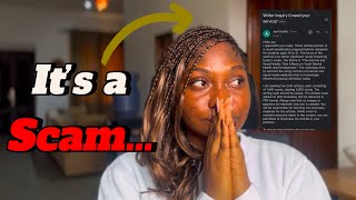 Be careful guys 💔| I Almost got scammed!