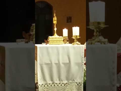 Adoração ao Santíssimo sacramento igreja matriz do menino Deus Itatira ceará 10/09/2026