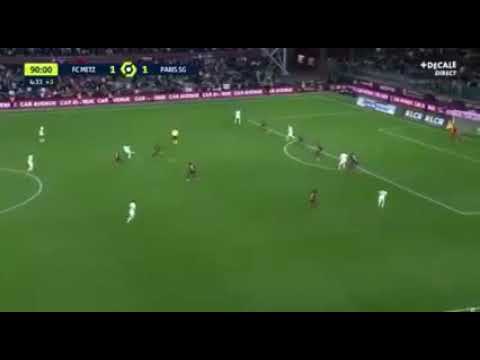 Hakimi 2nd goal for psg against metz fc