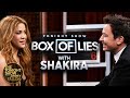Box Of Lies With Shakira The Tonight Show Starring Jimmy Fallon
