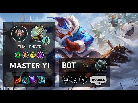 Master Yi Bot vs Senna - BR Challenger Patch 10.2