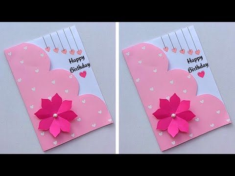 DIY - Special birthday card | Happy birthday card | Handmade birthday card idea