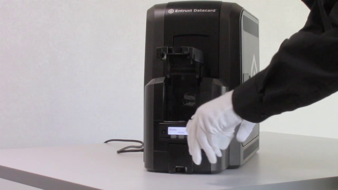 entrust datacard cr805