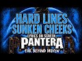 Pantera - Hard Lines Sunken Cheeks (Lyrics on Screen Video 🎤🎶🎸🥁)