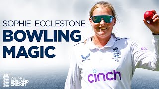 🙌 The Best Spin Bowler In Women's Cricket | ✨ Sophie Ecclestone's Magic