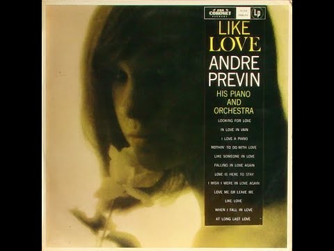 Andre Previn His Piano And Orchestra "Like Love" - recorded from vinyl