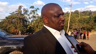 Hon Eng Nzambia urges school heads and PMC to facilitate payments if work is completely done.