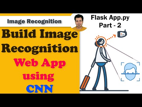 Build Clothing Image Prediction CNN Web App | Flask App.py - Part 2