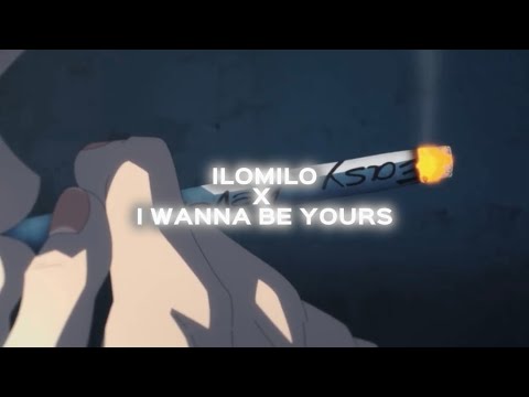 ilomilo x i wanna be yours mashup (slowed and reverb) | best part looped