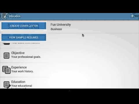 Resume Builder Pro Video
