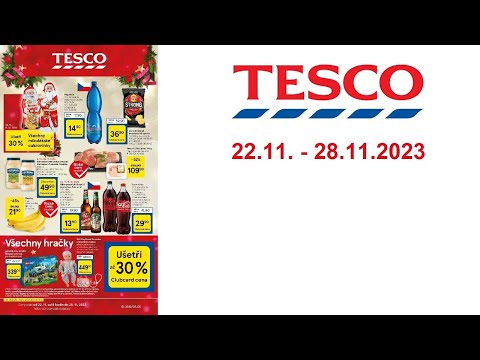Leták TESCO - 22/11/2023 - 28/11/2023