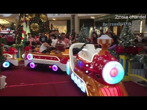 Pavilion KL Mickey Mouse Huawei Christmas Decorations 2018 Fountain