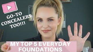 THE TOP FOUNDATIONS I REACH FOR THE MOST & Which Ones Are In My MUA Kit