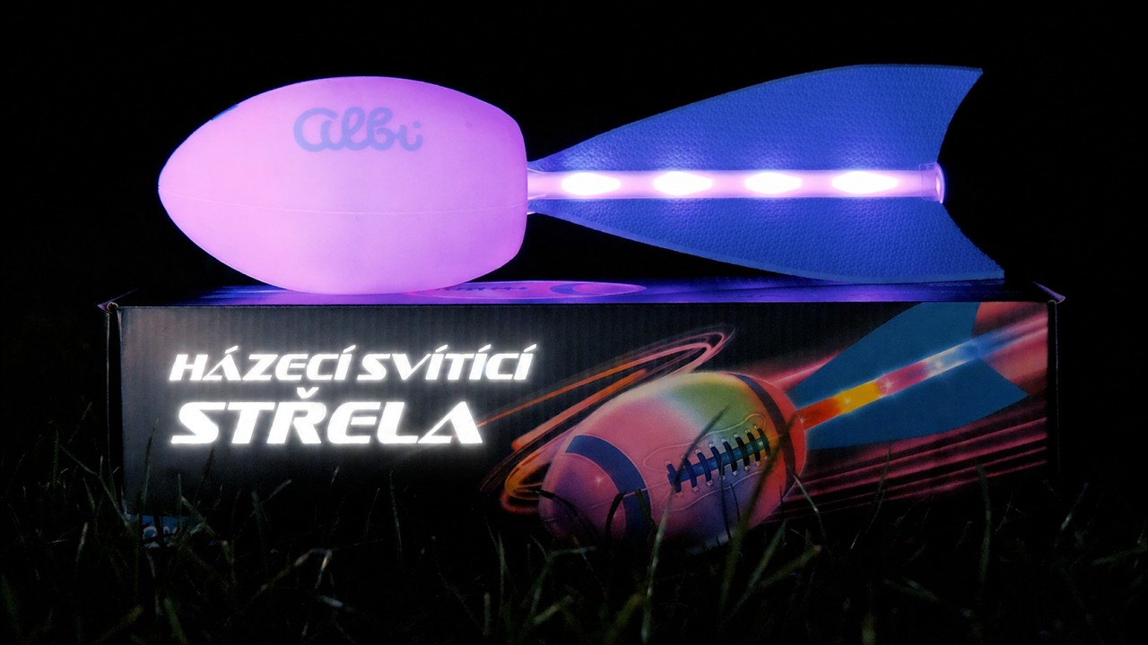 Házecí svítící střela - představení