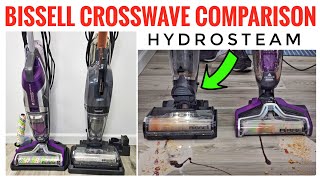 Bissell CrossWave HydroSteam  VS Bissell Pet Pro Wet Dry Hardwood Floor Vacuum / Mop