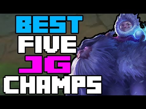 5 HIGHEST WIN RATES JUNGLE CHAMPS PATCH 7.11 | League of Legends