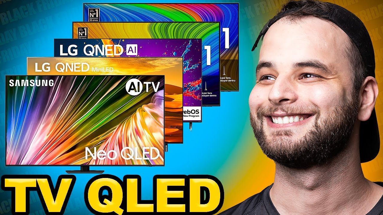 TVS QLED - Diferenças, comparativos e as MELHORES opções na BLACK FRIDAY!