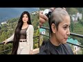 Long Hair Girl Clean Headshave Shaved
