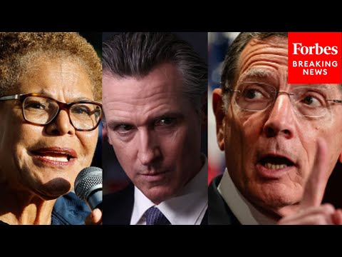 'It's Scary How Liberal They Are': John Barrasso Slams Newsom, Mayor Bass Over Response To LA Unrest