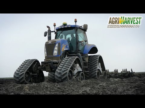 NEW HOLLAND T8040 ON TRACK | 4K | Agriharvest