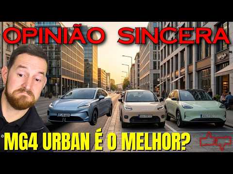 MG4 URBAN é o melhor ELÉTRICO de entrada? Por R$ 130 mil vale mais que Geely EX2, Aion UT e Dolphin?