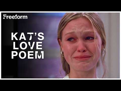 Kat's Iconic Poem for Patrick | 10 Things I Hate About You | Freeform
