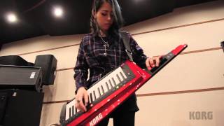 Video thumbnail for KORG RK-100S with AYANO (Cyntia) by KORG INC.