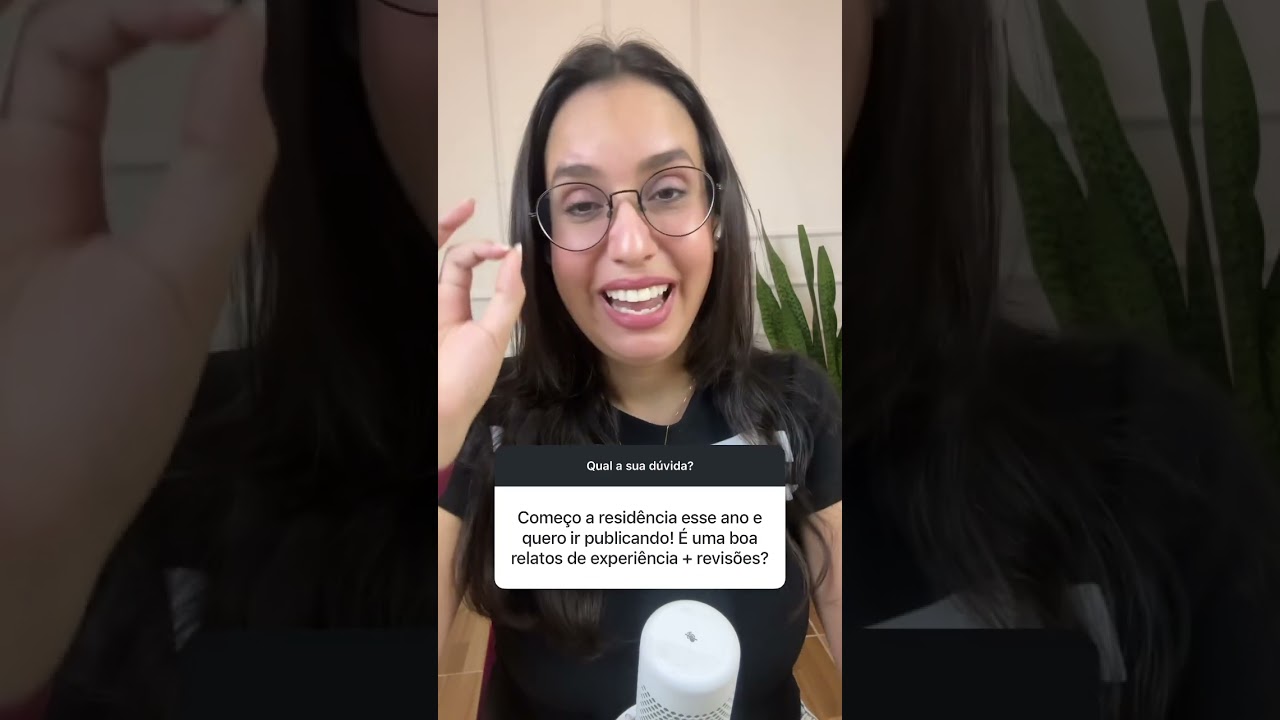 Vale a pena publicar relatos de experiências e revisões durante a residência?