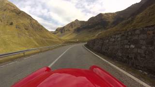 preview picture of video 'Transfagarasan On Bord Fiat 1200 Spyder'