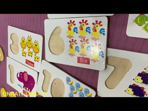 How learn numbers to your kid from Unnati Library