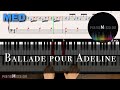 [Real Piano Tutorial] BALLADE POUR ADELINE with Follow-Up Tutorial