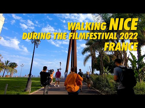 Walking NICE France 2022 4K !! Nice Walking Tour Nizza - South France - Cote d'Azur June 2022 !!!