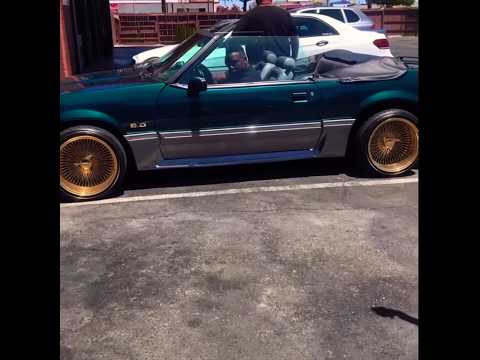 Caine still has the OG 5.0 from Menace II Society.🏆🏆🏆#mustang #menacetosociety #foxbody #daytons