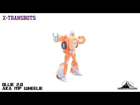 XTransbots Ollie (aka MP Wheelie) 2.0 Reissue Video Review