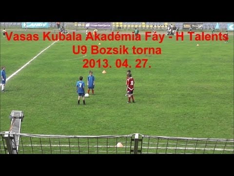 Vasas Kubala Akadémia Fáy - H Talents U9 Bozsik torna 2013.04.27.