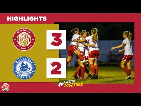 Stevenage FCW 3-2 Billericay Town - Highlights