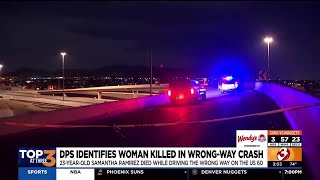 Victim identified driver killed in deadly Tempe wrong-way collision