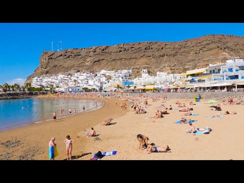 Playa De Mogan Beach Life And Harbor 4K | Gran Canaria