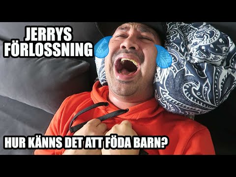JERRYS FÖRLOSSNING *HUR KÄNNS DET ATT FÖDA BARN?* VARNING FÖR HÖGA SKRIK! | CHALLENGE