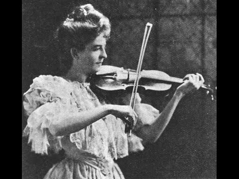 Maud Powell - Bach: Violin Sonata in E major
