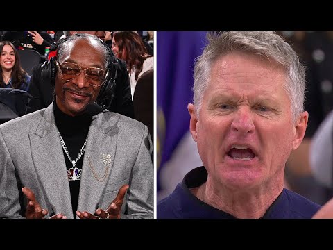 Snoop Dogg Calling Steve Kerr’s Ejection Is HILARIOUS 😂