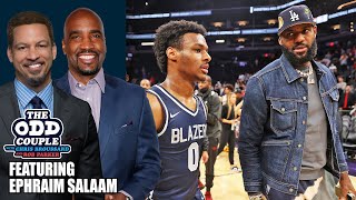 Chris Broussard - LeBron Should Tone Down the Talk of Playing With Bronny