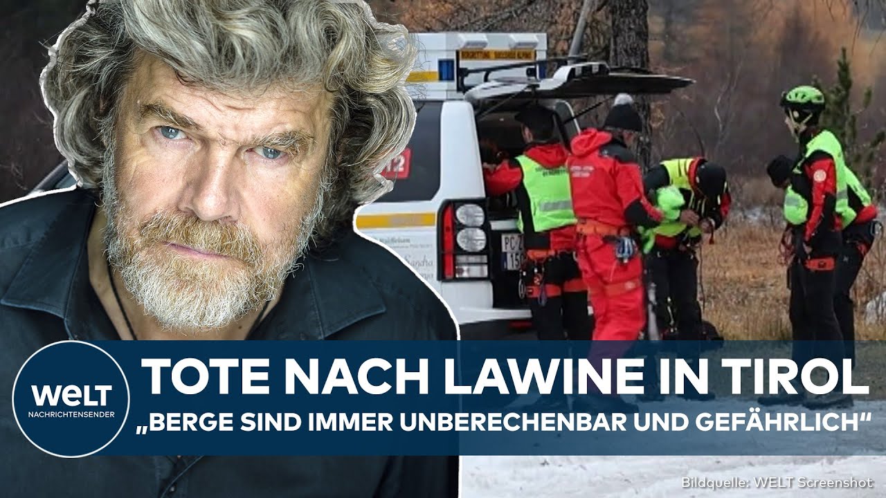 TIROL: Lawine kostet fünf Bergsteigern das Leben! Reinhold Messner äußert sich zur Lage