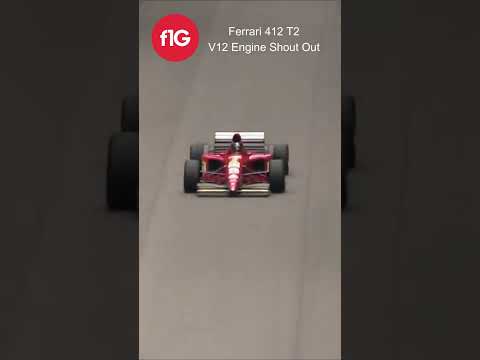 Is it louder than V10?(Ferrari 412 T2 - F1 V12 Engine) #shorts #f1 #ferrari