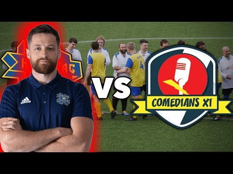 SPENCER GOAL vs COMEDIANS XI - (18-1) - HASHTAG UNITED GOAL