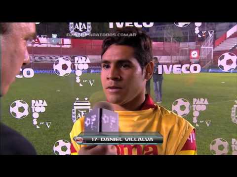 Noto Villalva. Argentinos Jrs 1 - Estudiantes 0. Torneo Inicial 2013. Fútbol Para Todos.