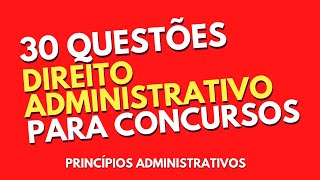 Questes De Direito Administrativo - Princpios Administrativos Expressos e Implcitos