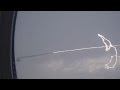 Watch The Shocking Moment Lightning Strikes an Airplane Mid-Flight