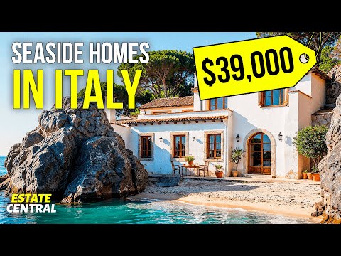 Amazing SEASIDE Homes in ITALY under $50,000