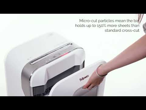 Video of the Fellowes LX201 Shredder - White Shredder